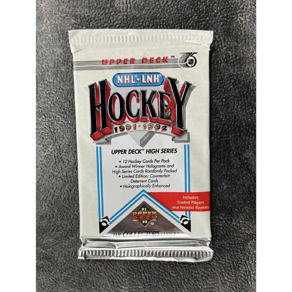 1991-92 Upper Deck Hockey High Series - 25 Factory Sealed Packs